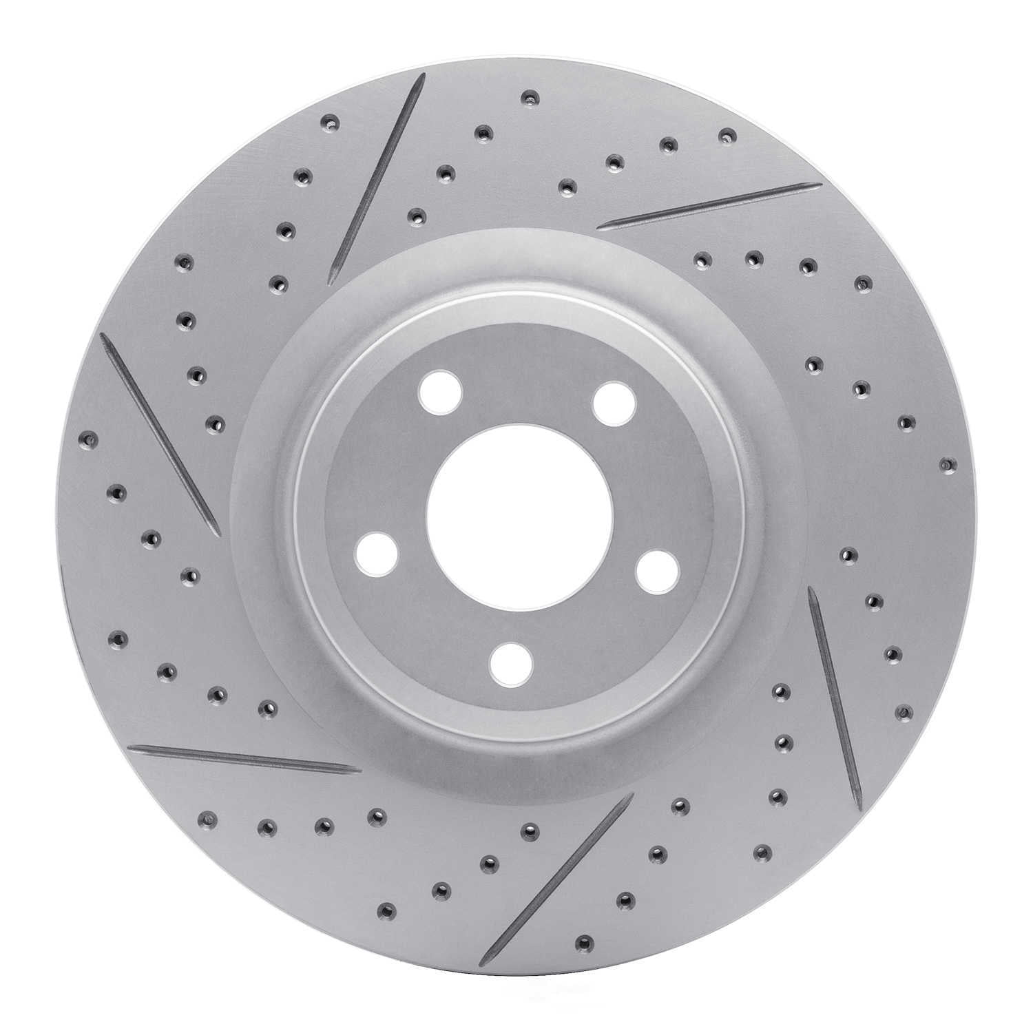 Dynamic Friction Company 830-54277L DFC Geoperformance Rotor - Drilled and Slotted