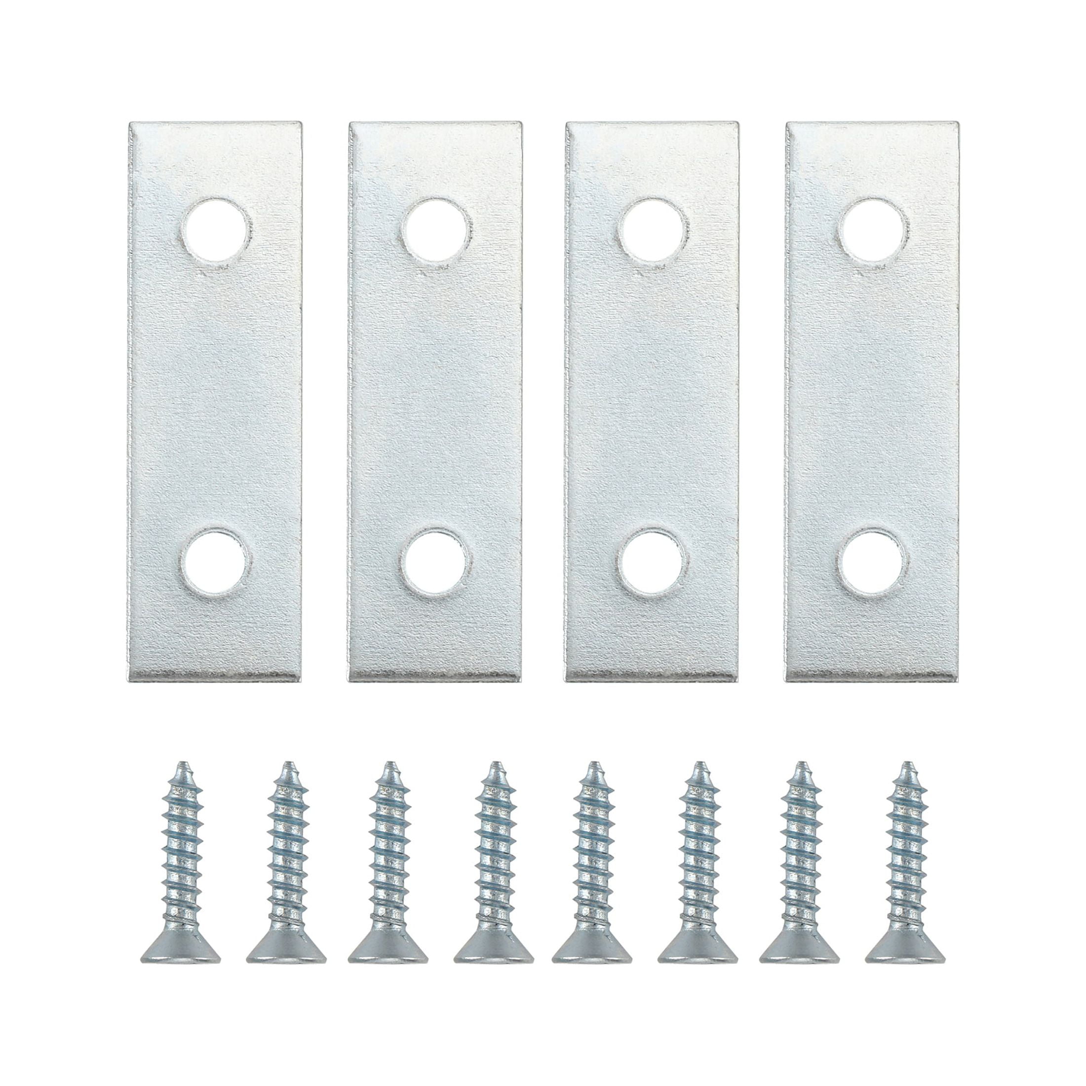 (3 pack) 2in.Mending Plate,Zinc Plated (4 Pack)