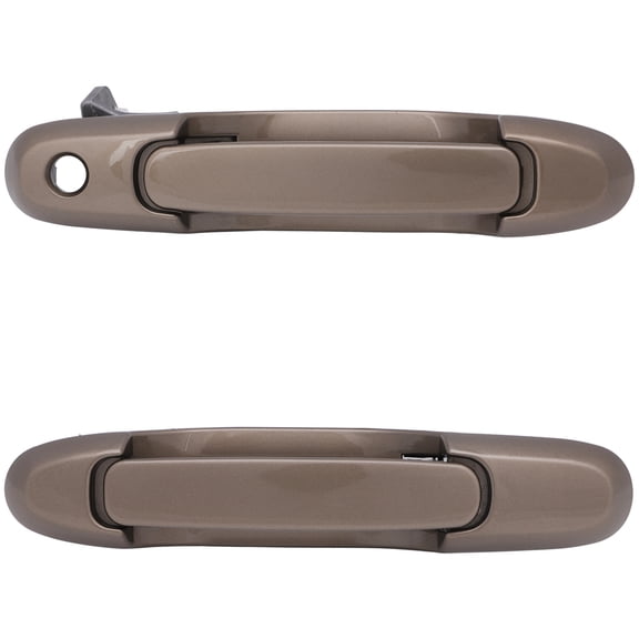 CCIYU Door Handles fit for 1998-2003 for Toyota Sienna Exterior Passenger Right Side(2pcs)