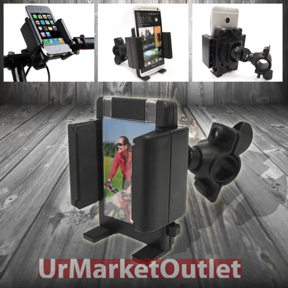 New Black Universal Bicycle Bike Cradle Mount Holder For Mobile Cell Phone Gps