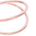 thumbnail image 2 of 8 servilleteros de metal en espiral, redondos, con hebillas, para Navidad, Acción de Gracias, bodas, banquetes, decoración de fiestas, color oro rosa., 2 of 6