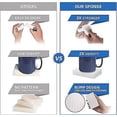 thumbnail image 2 of Magic Sponges, Pack Of 10 Magic Eraser, Remove Stubborn Traces And Stains, For Bathroom, Kitchen, Floor, Wall, 2 of 5