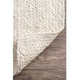 thumbnail image 3 of Gahilot International Handwoven Solid Elfriede Rug Area Rug, 3 of 4