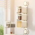 thumbnail image 4 of Wall Mounted Suction Cup Spice Rack, 360° Rotating Seasoning Organizer, Sealed Spice Jar Set for Kitchen Storage, Space-Saving Seasoning Box Combo for Home and Daily Cooking, 4 of 6