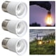 thumbnail image 3 of JShteea 3 Uds E27 A E27 Base Extensión CLF LED Bombilla Adaptador Lámpara Convertidor Enchufe, 3 of 5