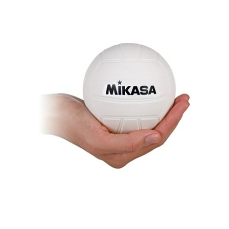 Mikasa Color - Mini Volleyball by Mikasa Sports, White - 4''