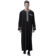 thumbnail image 2 of Men Mu Saudi Robe Kaftan Dubai Tunic Long Top Blouse Thobe Clothes, 2 of 4