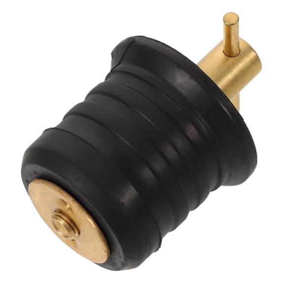 LOLIPPYY Brass Marine Drain Plug with T Handle, Threaded for Kayak Bilge, Fishing Boats, and Drain Holes