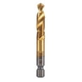 thumbnail image 2 of 1Pc Titanium Plated Hex Shank Hss Screw Thread Metric Tap Drill Compound Tap, 2 of 8