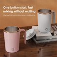 thumbnail image 3 of Automatic Stirring Mug Rechargeable Stirring Sealed Coffee Cup Stirring Cup Rotating Cup, 3 of 4