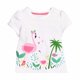 thumbnail image 1 of Camisetas cómodas de manga corta para niños pequeños, Camiseta de algodón de dibujos animados para niñas, ropa de moda de verano para niños, recién llegado, 1 of 4