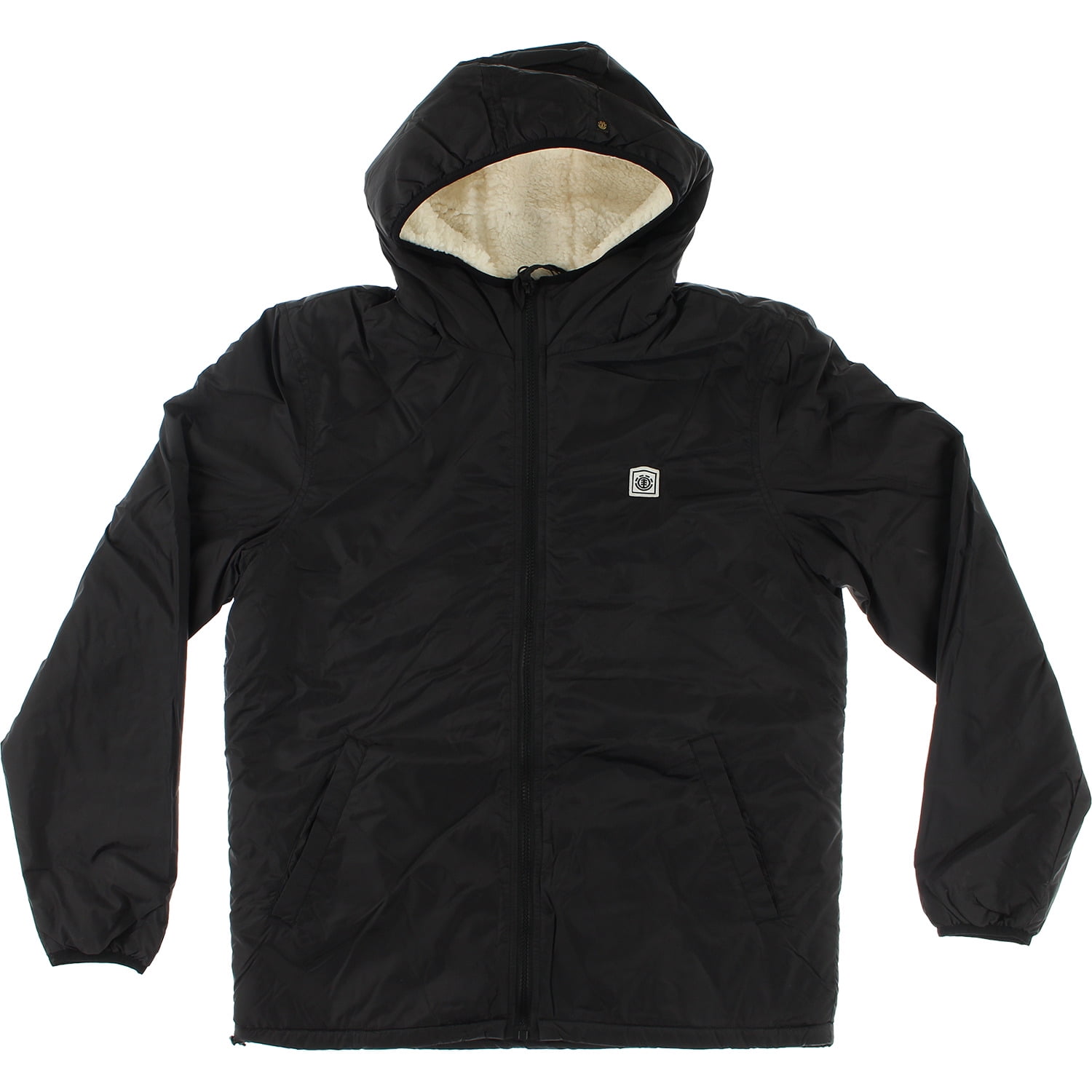 Element Skateboards Element Skateboards Elkins Alder Sherpa Jacket Flint Black Men