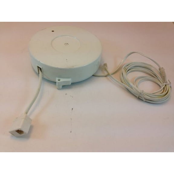 TELPHONE CORD EXTENSION MANAGER, RETRACTABLE WITH POSITION LOCK 25FT CORD MANAGER