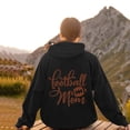 thumbnail image 2 of WEAIXIMIUNG Sweat à Capuche pour Mariée, Imprimé Rugby, Manches Longues, 2 of 4
