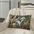 thumbnail image 6 of Fotbe Sunflower Field Spotted Dog Pillow Cases - Envelope Closure - Luxury, Extra Soft, Cooling Pillow Covers - Wrinkle, Fade, Stain Resistant-16"x24", 6 of 8