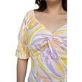 thumbnail image 4 of Blusa fresca Roman Fashion/Tallas Extras, 1828 lila 36 Roman Fashion BL-GR-1828-LILA, 4 of 6