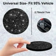 thumbnail image 2 of Syenll 4 Pack Car Cup Holder Coaster, 2.75 inch Universal Cup Holders, Non-Slip Car Accessories Interior Sets, Black, 2 of 9
