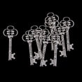 thumbnail image 3 of Colgantes Encantos Sunnimix 10 Piezas Plata Antigua Forma Llave, 3 of 7