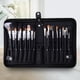 thumbnail image 5 of de maquillaje a prueba de polvo Tamaño  de cremallera Portaescobillas negro Estuche de brochas de maquillaje portátil Baoblaze  Estuche para brochas de maquillaje, 5 of 8