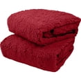 thumbnail image 6 of Stalwart Heated Blanket 2-Pack - 12V Car Blankets for Travel, Red, 6 of 9