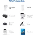 thumbnail image 5 of Licuadora  Nutribullet con vasos blanco 1200 W Blanco mate NBF50500, 5 of 5