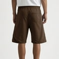 thumbnail image 3 of Men Casual Fashion Shorts Waist Drawstring Short Summer Beach Shorts Beach Loose-fit Shorts with Pockets, 3 of 5