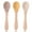 style4, variant on bamboo Baby Feeding Spoons with Soft Curved Silicone Tips for Toddlers and Infants