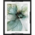 thumbnail image 5 of Art.com Sage And Teal Flowers 2 Art Print by Emma Catherine Debs, Black Frame Wall Art, 17" x 21", 5 of 5