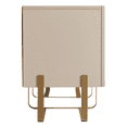 thumbnail image 3 of Furniture of America Haft 3-Cabinet TV Stand for TVs up to 66", Taupe, 3 of 8