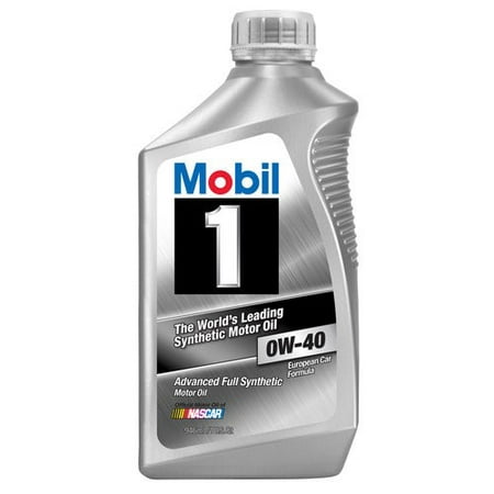 Mobil 1 0W-40 Full Synthetic Motor Oil, 1 qt.