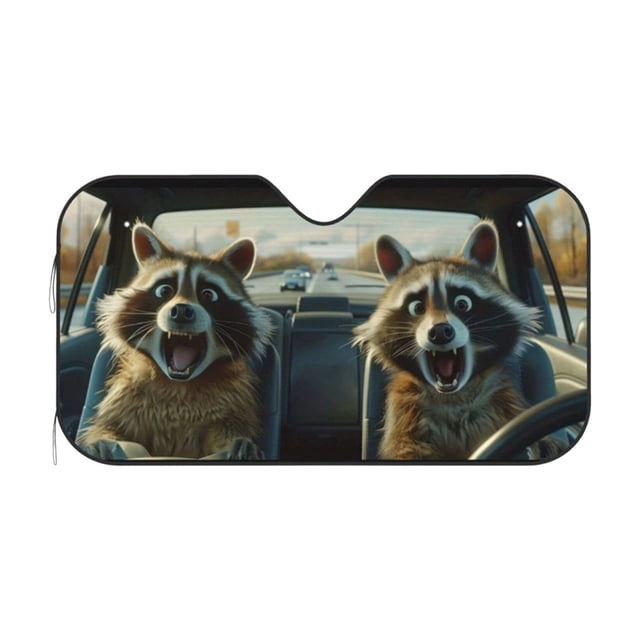 EGNMCR Car Windshield Sunshade Foldable Sunshade For Sun Protection And Heat Insulation Polyester S unshade