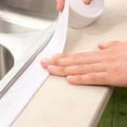 thumbnail image 4 of Sellador de silicona para baño de 3,2 m * 2,2 cm, cinta de sellado, cinta de sellado autoadhesiva impermeable para bañera, ducha, inodoro, cocina, fregadero, piso, pared, protector de esquina-gris TUNC Sencillez, 4 of 5