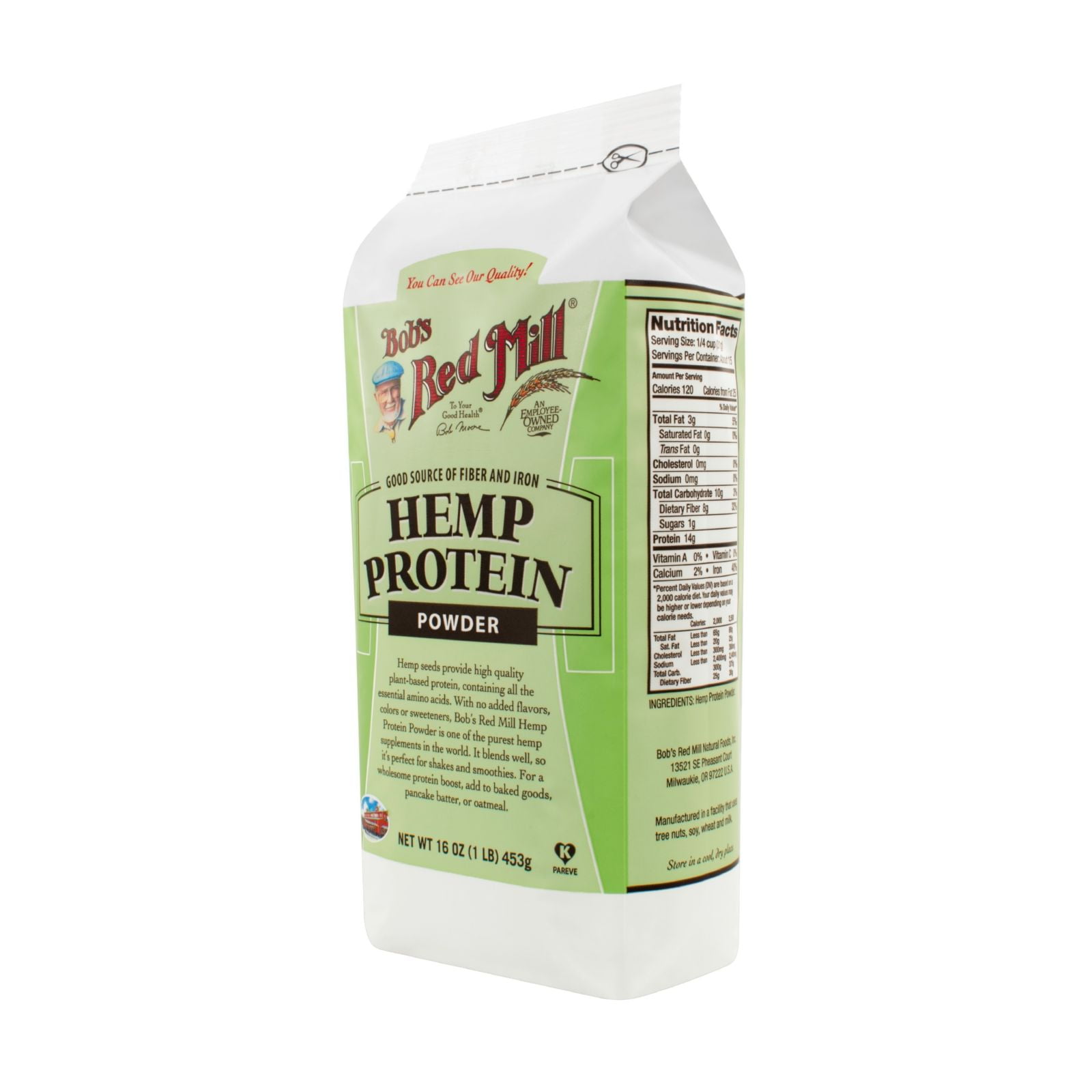 Bob's Red Mill Hemp Protein Powder, 16 oz