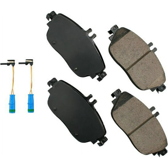 Akebono EUR1694 Disc Brake Pad Kit Fits select: 2014-2019 MERCEDES-BENZ CLA, 2015-2020 MERCEDES-BENZ GLA