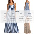 thumbnail image 7 of RoamHome Women's Plus Size Striped Maxi Dress Sleeveless Square Neck A Line Flowy Long Dress Summer Outfit, 7 of 7