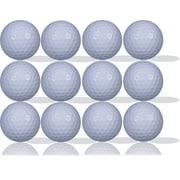 Floating Golf Balls – 12 Pack – White – Practice & Water Play by GBM Golf