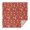 Red Christmas Gingerbread, variant on Red Christmas Folk Pattern Square Tablecloth,Waterproof Square Table Cover,Wipeable Spillproof Washable Table Cover for Home Kitchen Party Decor 42"X42"(107x107cm)