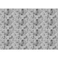 thumbnail image 1 of Ahgly Company Machine Washable Indoor Rectangle Transitional Platinum Silver Gray Area Rugs, 3' x 5', 1 of 7