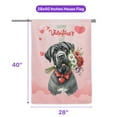thumbnail image 5 of Happy Valentine's Day Cane Corso holding flowers House Flag 28x40in Double Sided Italian Mastiff Dog Lover Gifts Idea Outdoor Decor - 3005, 5 of 5