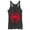 Black Heather, variant on Women's Marvel Spider-Man: Into the Spider-Verse Symbol Racerback Tank Top Black Heather X Small