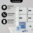 thumbnail image 5 of Lockabox One™ Opal White | Premium Lockable Storage Box | 10 Litre Combination Lock Box For Food, Medicine & Home Safety | BPA-Safe, 5 of 10