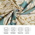 thumbnail image 6 of PiccoCasa Stretch Spandex Sofa Cover 3 Seat Floral Couch Slipcover Beige, 6 of 6