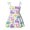 1#Purple, variant on Tiijoy Toddler Girls Beach Dress Sleeveless Smocked A-Line Dress with Tie Straps, Sizes 2-3