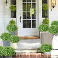 thumbnail image 2 of 6/10PCS Artificial Flowers Outdoor Faux Plants Greenery Plastic UV Resistant Flowers Spring Fall Fake Flowers for Autumn Hanging Halloween Thanksgiving Arrangement Decor, 2 of 6