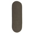 thumbnail image 1 of Colonial Mills Rug RV41R028X060 2 ft. 4 in. x 5 ft. Reversible Flat-Braid Oval Braided Runner  Grey, 1 of 1