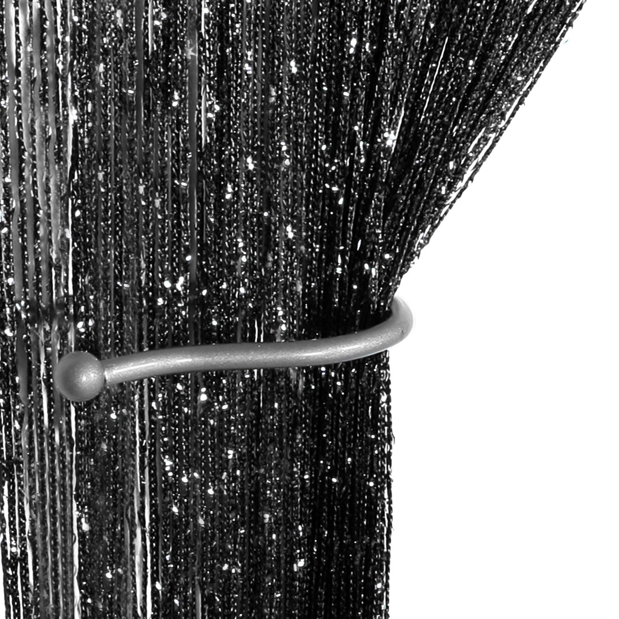 glitter string curtains