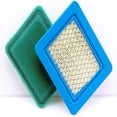 thumbnail image 2 of 1 PC Air Filter Element 491588S, Lawn Mower Air Filter, Blue Lawn Mower Tractor Air Filter with 1 PC Pre-Filter, Compatible with Briggs and Stratton 491588 491588S 4915885, 2 of 5