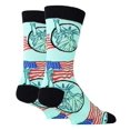 thumbnail image 2 of Oooh Yeah! Socks, Men's Cotton Crew Sock (Lady Liberty), 2 of 3