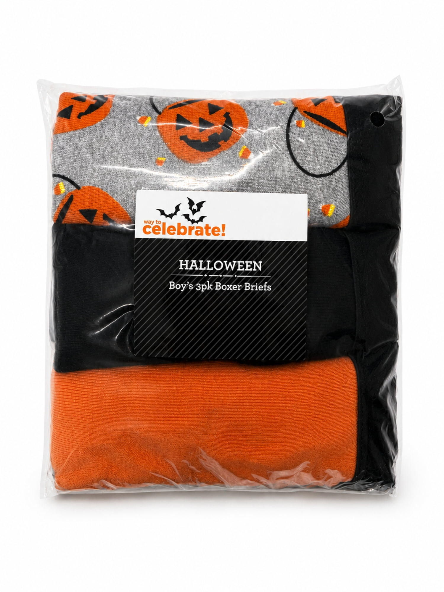 Ways to Celebrate Boys' Halloween Boxer Briefs, 3-Pack