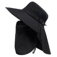 thumbnail image 2 of jiaxiM Mens Outdoor Wide Brim Fishing Hat,UPF 50+ Sun Protection Cap with Face Neck Flap for Hiking Garden, 2 of 2